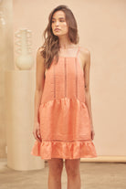  JAASE | HOLLIDAY CORAL LUX MINI DRESS | Bohemian Love Runway