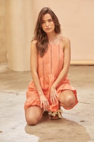  JAASE | HOLLIDAY CORAL LUX MINI DRESS | Bohemian Love Runway