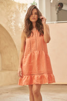  JAASE | HOLLIDAY CORAL LUX MINI DRESS | Bohemian Love Runway