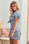 Jaase | POPPIES ROMBI MINI SKIRT | Bohemian Love Runway