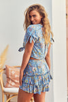 Jaase | POPPIES ROMBI MINI SKIRT | Bohemian Love Runway