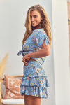 Jaase | POPPIES ROMBI MINI SKIRT | Bohemian Love Runway
