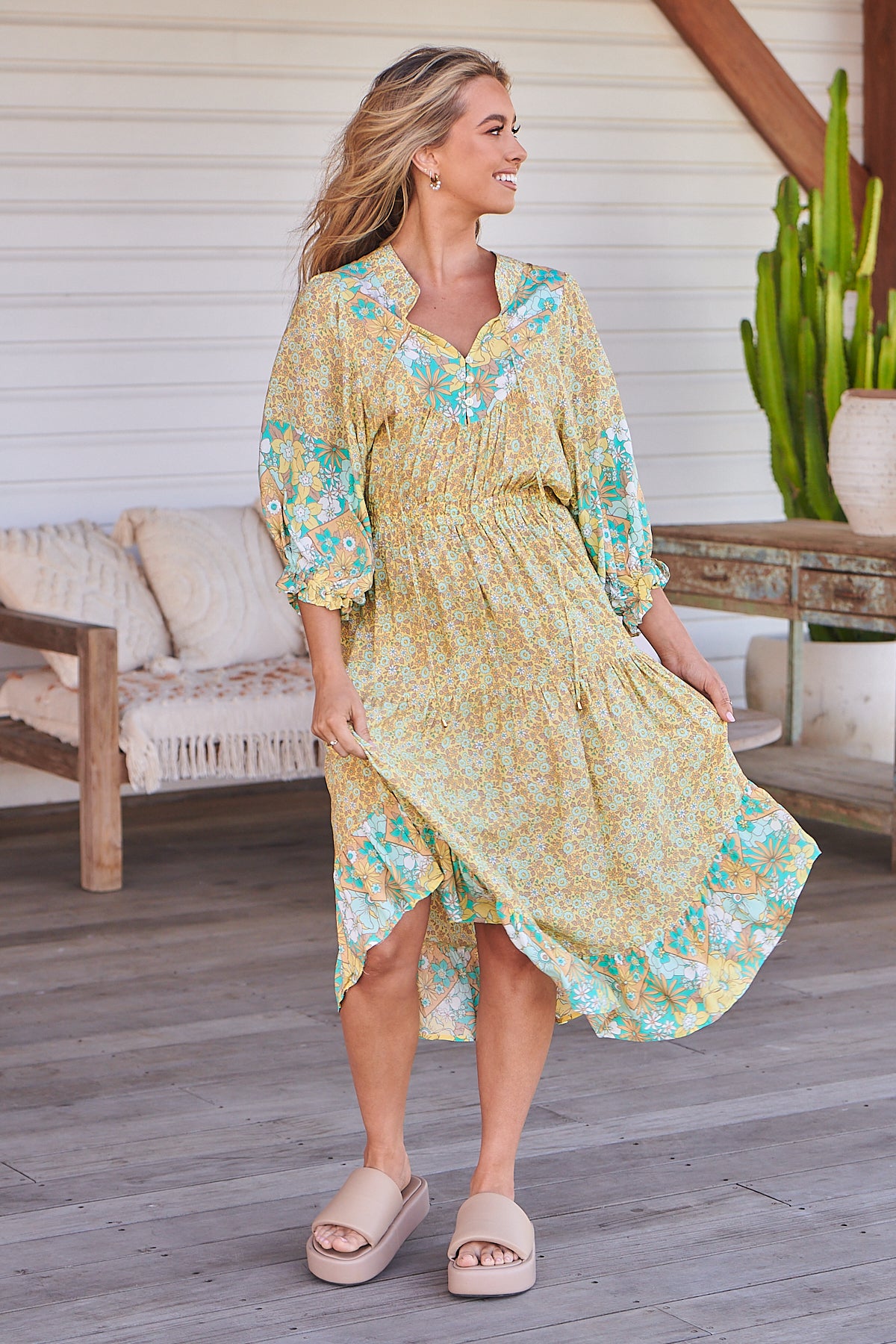 Oasis jasmine midi on sale dress