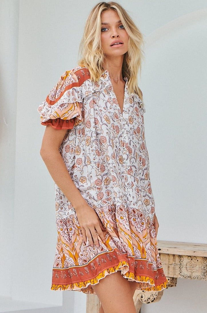  JAASE | QUINCY ADDY MINI DRESS | Bohemian Love Runway