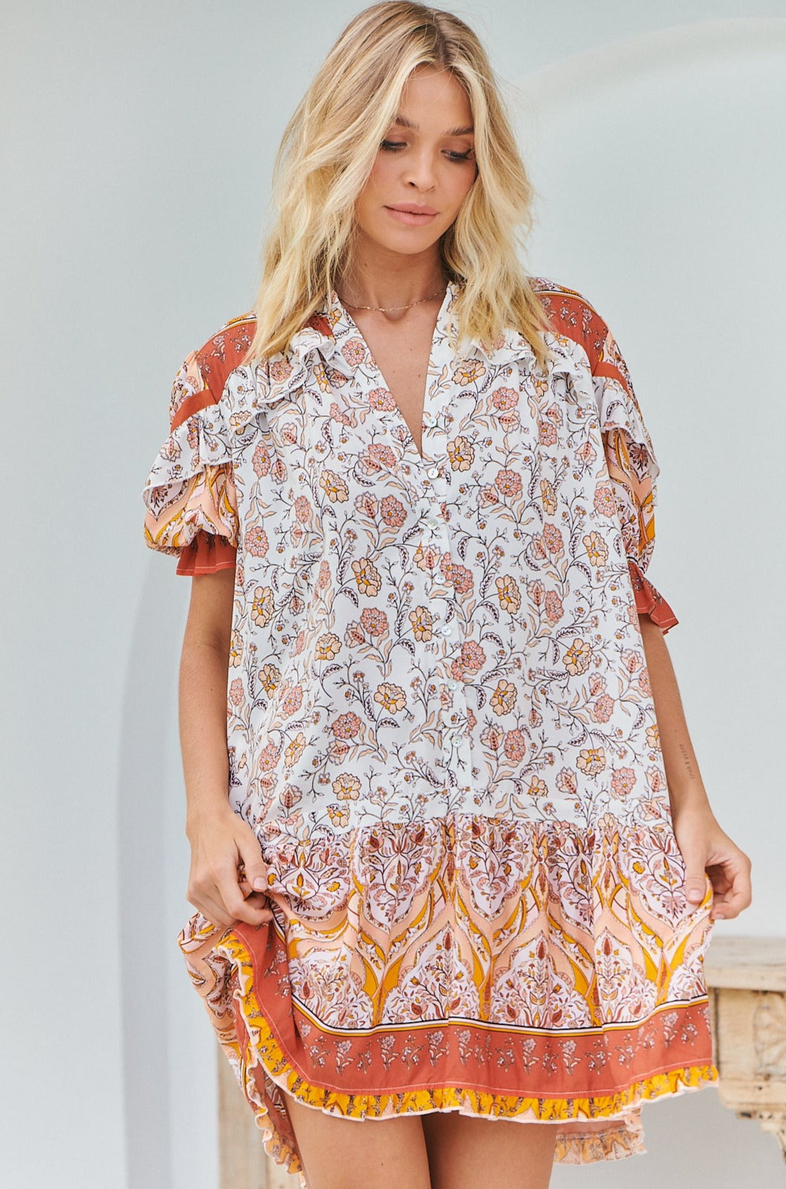  JAASE | QUINCY ADDY MINI DRESS | Bohemian Love Runway