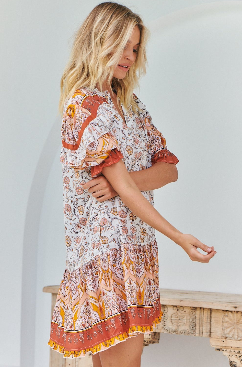  JAASE | QUINCY ADDY MINI DRESS | Bohemian Love Runway