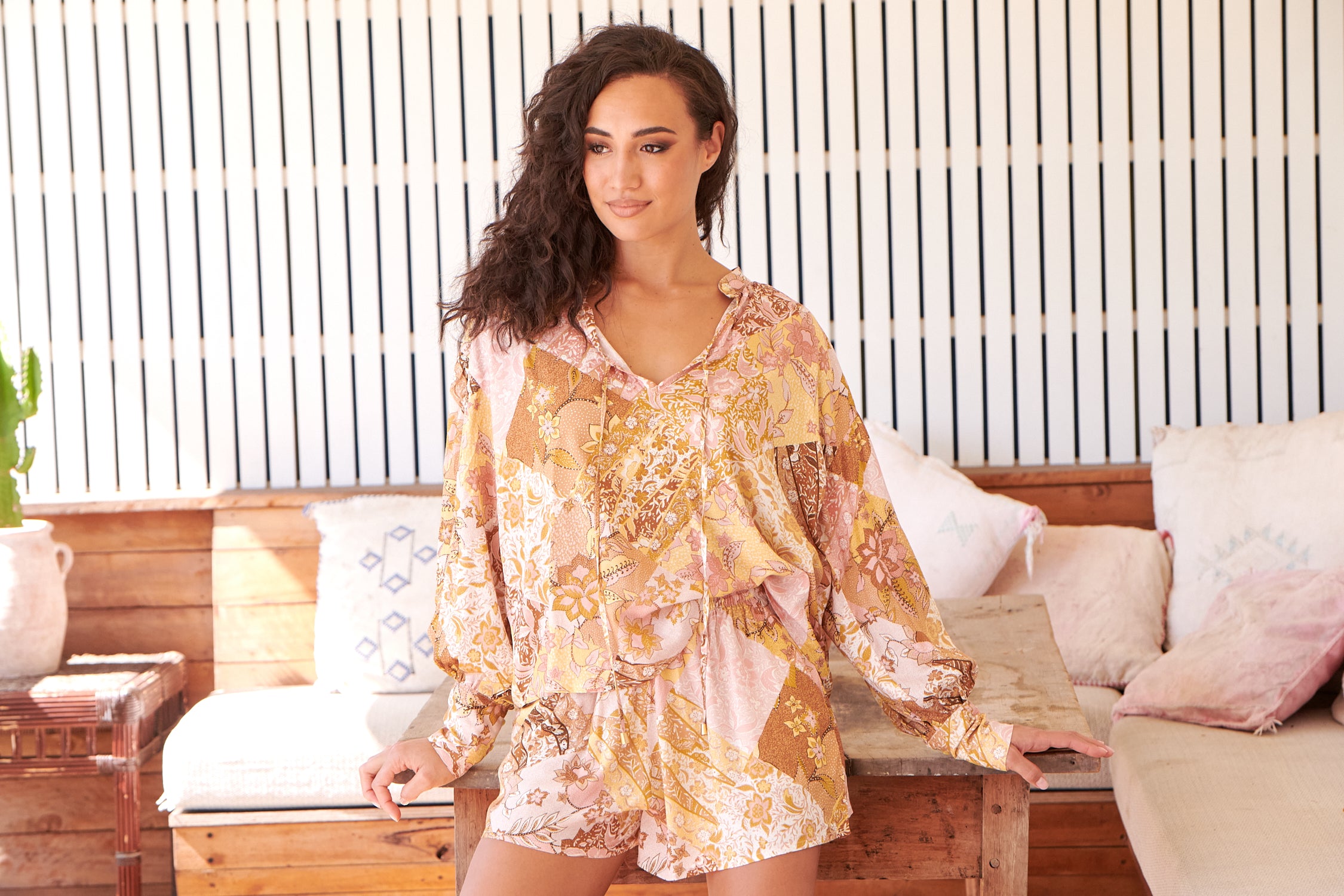  JAASE | TUSCANY SAGE SHORTS | Bohemian Love Runway