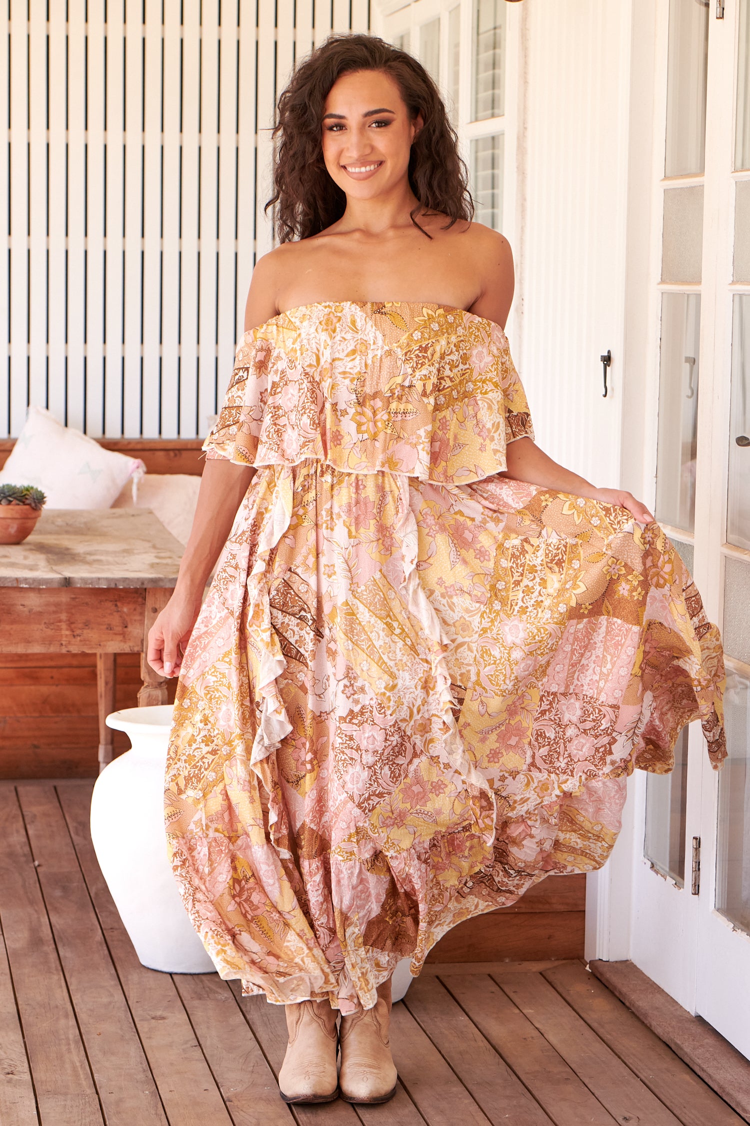 TUSCANY GEORGIE MAXI DRESS Bohemian Love Runway