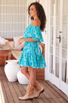 JAASE | SEA CRYSTAL GEORGIE MINI DRESS | Bohemian Love Runway