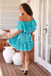 JAASE | SEA CRYSTAL GEORGIE MINI DRESS | Bohemian Love Runway