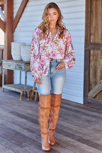 JAASE | WHITE ACADIA DANNI BLOUSE | Bohemian Love Runway