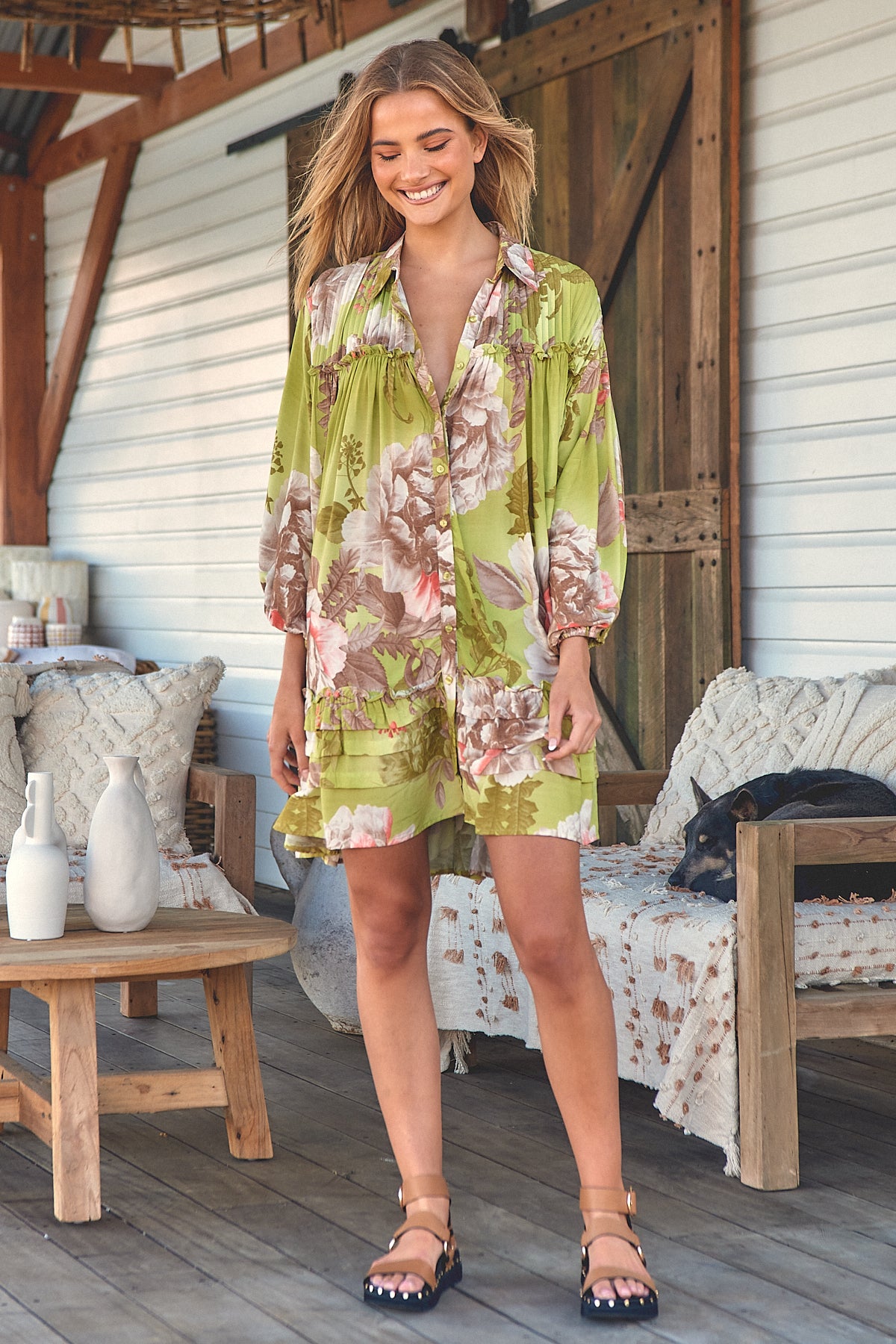  JAASE | MISTLETOE AIMEE MINI DRESS | Bohemian Love Runway