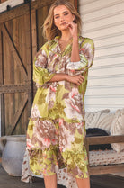  JAASE | MISTLETOE BRIANA MIDI DRESS | Bohemian Love Runway