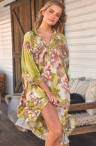  JAASE | MISTLETOE BRIANA MIDI DRESS | Bohemian Love Runway