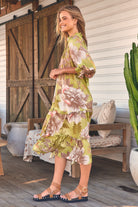 JAASE | MISTLETOE BRIANA MIDI DRESS | Bohemian Love Runway