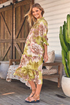  JAASE | MISTLETOE BRIANA MIDI DRESS | Bohemian Love Runway