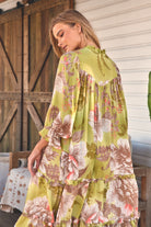  JAASE | MISTLETOE BRIANA MIDI DRESS | Bohemian Love Runway