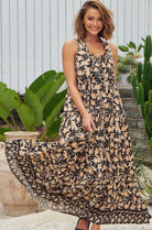  JAASE | GOLD VALLEY ERRYN MAXI DRESS | Bohemian Love Runway