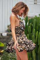  JAASE | GOLD VALLEY CARLOTTA MINI DRESS | Bohemian Love Runway