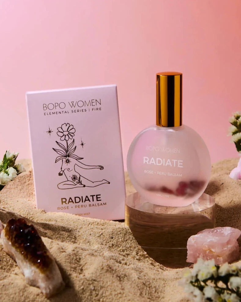  BOPO WOMEN | RADIATE BODY MIST | Bohemian Love Runway