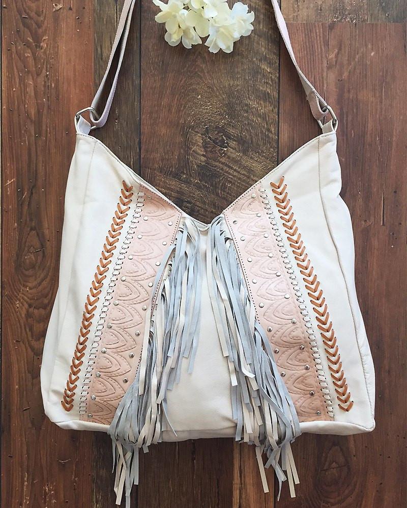  MAHIYA | MAZALI BAG CREAM | Bohemian Love Runway