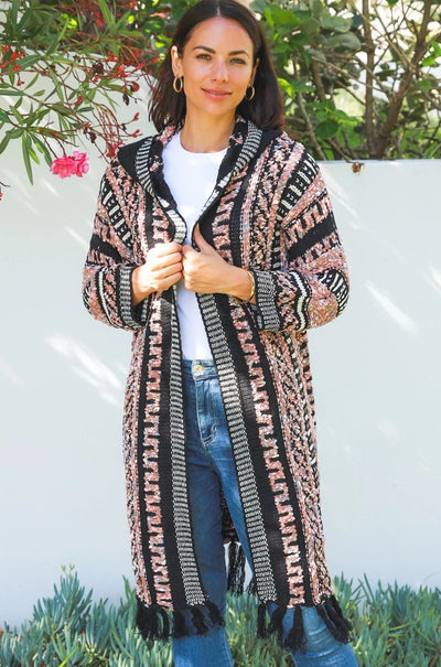 AVAMIA | ELIZA HOODIE KNIT CARDIGAN | Bohemian Love Runway