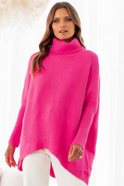 EBBY & I | PRAGUE SWEATER PINK | Bohemian Love Runway