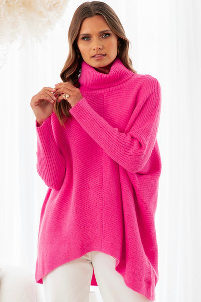EBBY & I | PRAGUE SWEATER PINK | Bohemian Love Runway