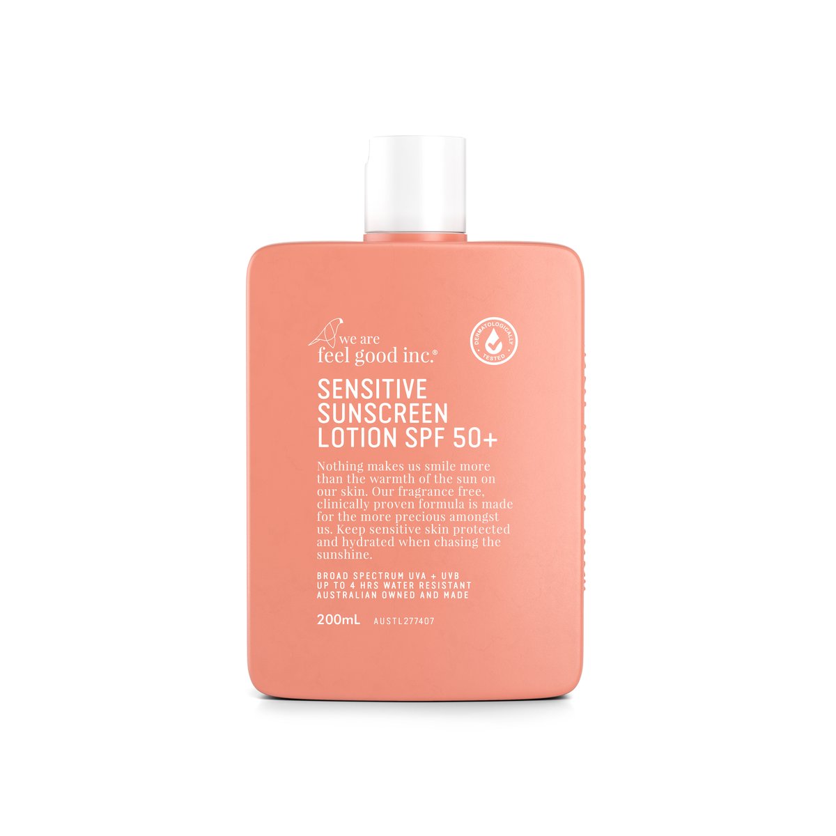  FEEL GOOD INC | SENSITIVE SUNSCREEN LOTION SPF 50+ | Bohemian Love Runway