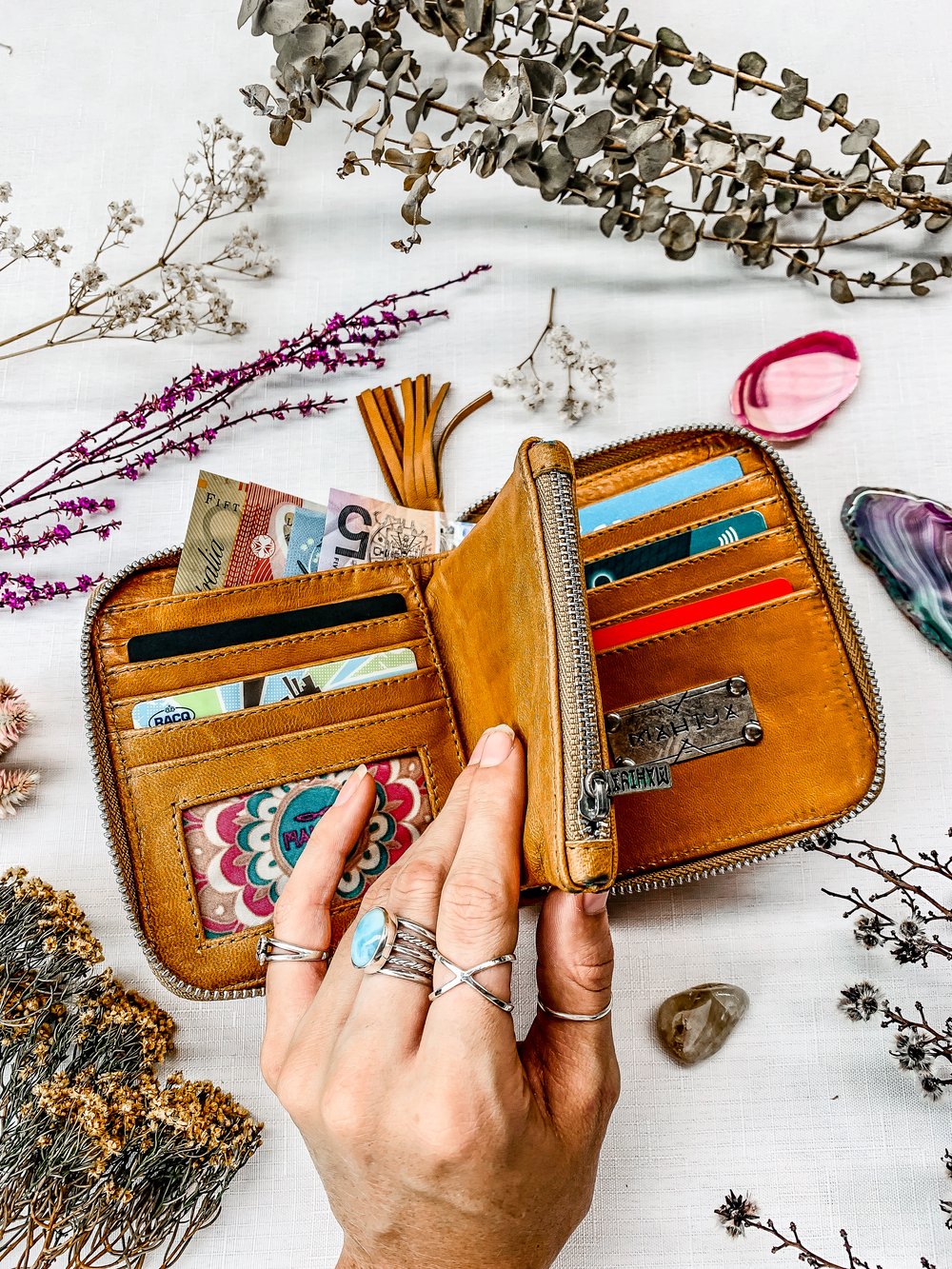  MAHIYA | VALLARTA MIN PURSE CREAM | Bohemian Love Runway