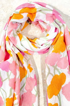  ANGELS WHISPER | WATERCOLOUR FLORAL LIGHTWEIGHT SCARF | Bohemian Love Runway