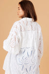 JATEA THE LABEL | DELLA SHIRT DRESS WHITE | Bohemian Love Runway