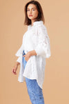 JATEA THE LABEL | DELLA SHIRT DRESS WHITE | Bohemian Love Runway