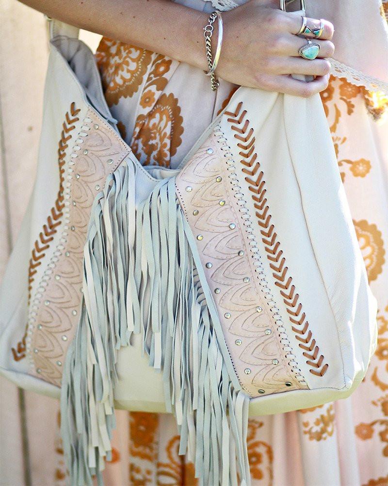  MAHIYA | MAZALI BAG CREAM | Bohemian Love Runway