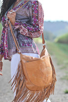  MAHIYA | SIENNA BOHO BAG TAN | Bohemian Love Runway
